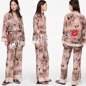 ZARA Limited Edition Printed Pants